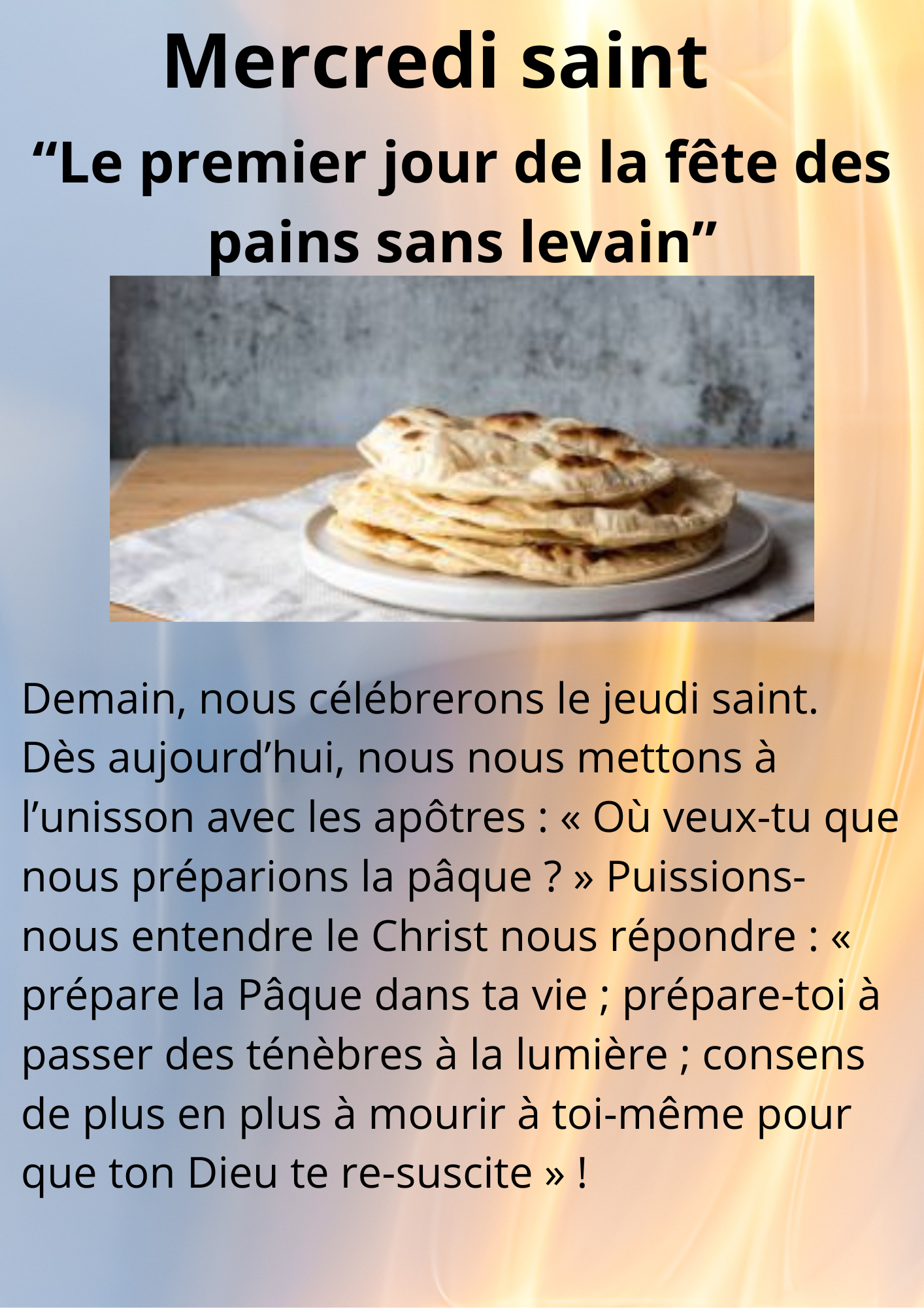 Mercredi saint