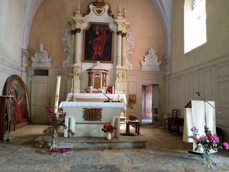 Pugey – église – Départ SDA