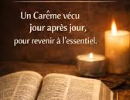 Nous voici entrer en Carême !